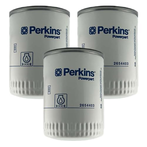 2654403 Perkins Oil Filter (Pack of 3)