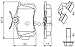 Produktbild BOSCH 0 986 494 596 4x Bremsbeläge hinten