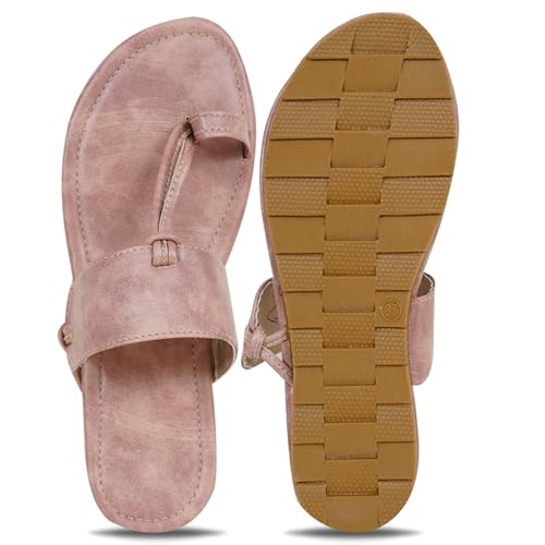 Image of IndieStide Heel Casual Flip Flops Slippers For Girls Women, Comfortable cushioned Chappals