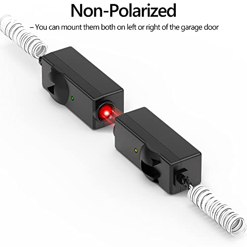 Creacity Garage Door Sensor Beam Eyes For 41A5034 Chamberlain, Craftsman, Liftmaster Garage Door Opener System #TOP3