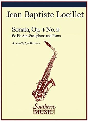 Sonata Op. 4 No. 9: Alto Sax
