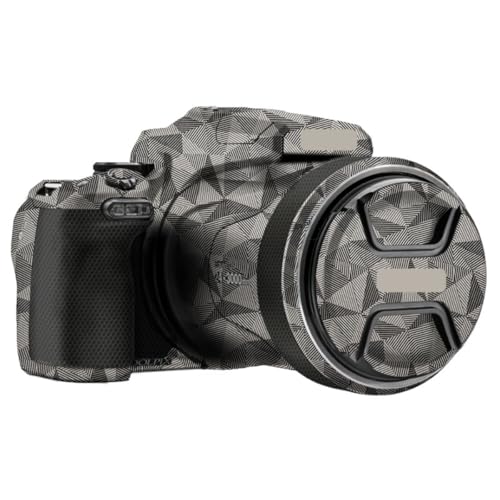 COOLPIX P1100 ���h�~�J�����X�L�����b�v�X�e�b�J�[ �r�j�[���ی�t�B���� �{�f�B�v���e�N�^�[ �R�[�g�f�J�[���J�o�[ �ɓK������Nikon COOLPIX P1100�p(�O�p�`�^��)
