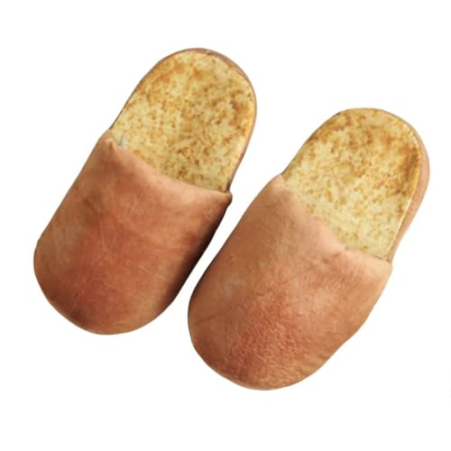 Chaussons d'intérieur Pain l'idée cadeau rigolote et réconfortante pour vos proches