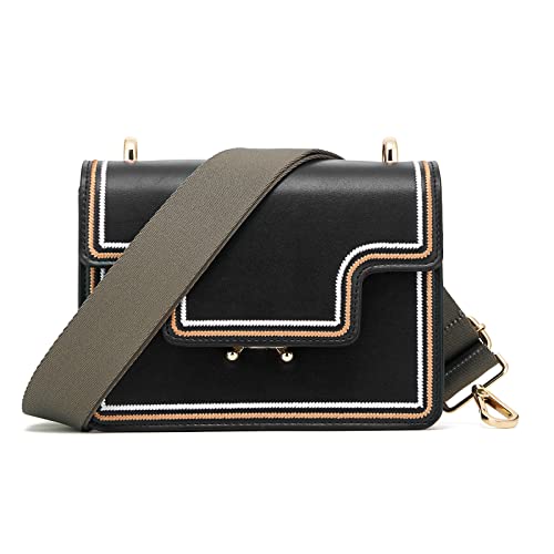 Image of ZOOEASS Wide Shoulder Strap (Solid),Adjustable Replacement Belt Crossbody Canvas Bag Handbag