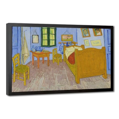 Chambre à Arles Van Gogh toile grand format pour habiller un mur blanc vide