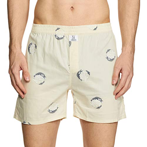 Image of Longies Men's Cotton Boxer Shorts (Pack of 1)