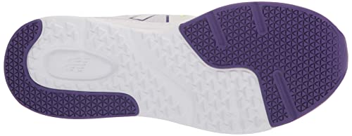 New Balance Tênis de corrida infantil DynaSoft 545 V1 com cadarço, Libra/Prisma Roxo/Aura Verde, 5 W