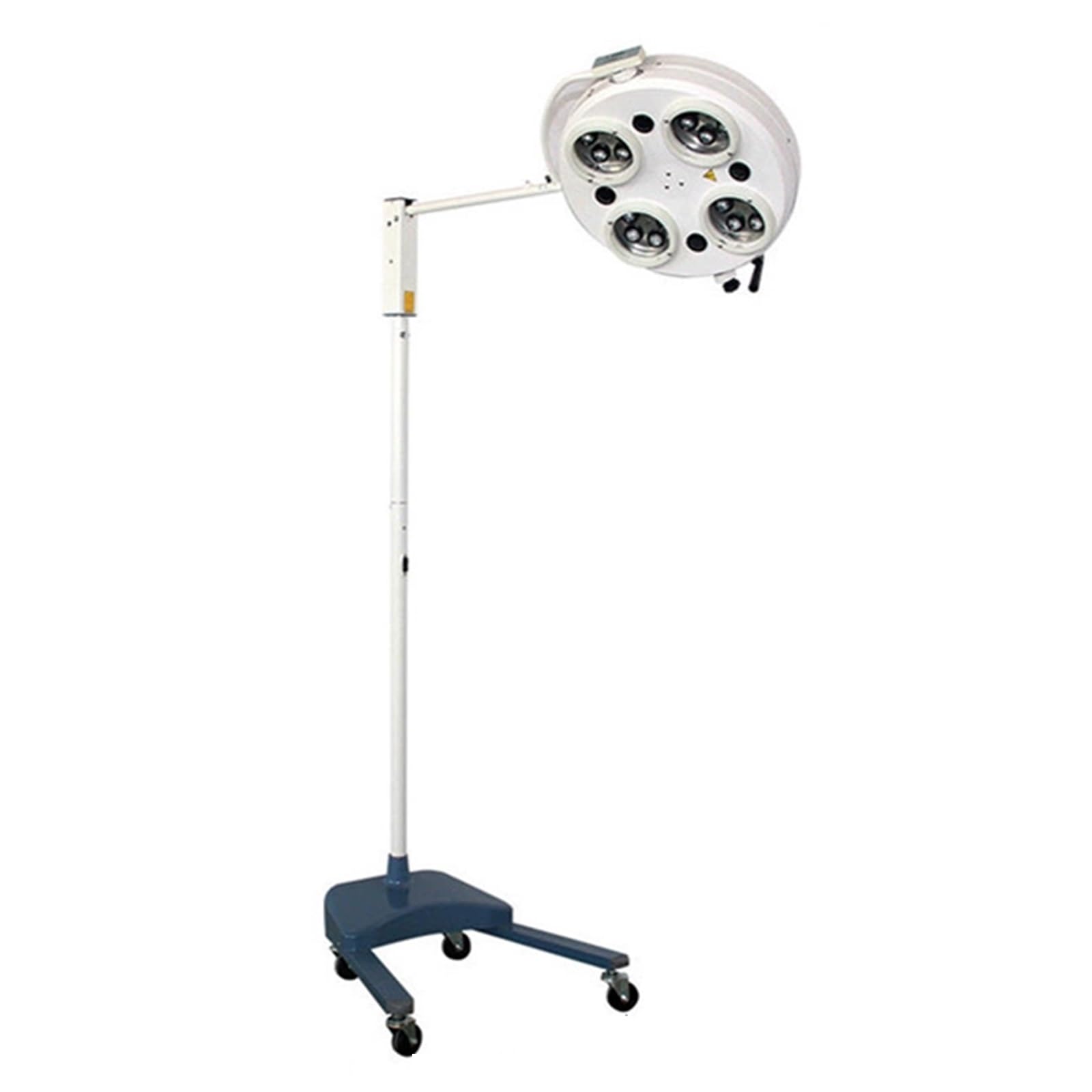 Lampada per Esame su Supporto, Lampada Chirurgica Dentale, Lampada per Esame su Ruote, Luce Fredda, con Pannello di Controllo, Prese d'Aria E Maniglie, Sala Operator