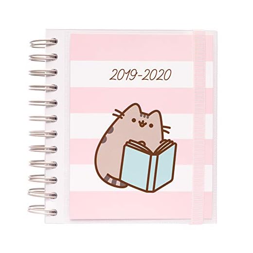 Agenda escolar 2019/2020 día página M Pusheen Gold