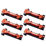 LOYMR 6 PCS Car Safety Hammer Auto Car Window Glass Hammer Breaker and Auto Safety Seatbelt Cutter 2-in-1 Emergency Escape Tool