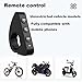 Wireless Bluetooth Media Button,IPX6 Riding Waterproof Controller,Steering Wheel Music Button,Wireless Handlebar Controller,Compatible with iPhone/Android Devices.for Bicycles,Motorcycles