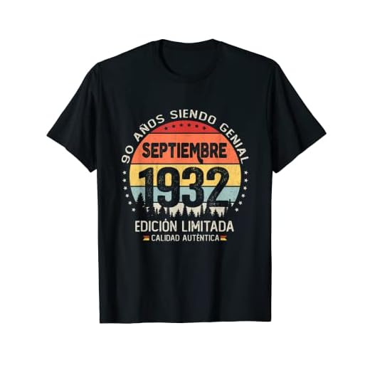 90 años Cumpleaños Las Leyendas nacen en Septiembre de 1932 Camiseta