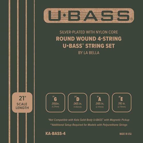 Kala Metal Round Wound 4-String