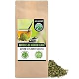 Alpi Nature Tisane Feuille de Murier Blanc 250g, Feuilles de Mûrier Séchées et Coupées, Thé en Vrac