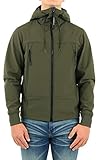 Winterjacke Herren Coat C.P. Company Hooded Shell Jacke für Herren, Kapuze, technisches Gewebe, Grün, Grün 46