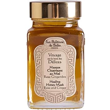 Healing Honey Face Mask with Rose & Ginger - Journey to the Road of Delight by La Sultane de Saba USA