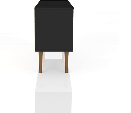 Miniatura 5 de Manhattan Comfort Liberty Soporte de TV Moderno de Mediados de Siglo para Televisores de hasta 46 Pulgadas, Centro de Entretenimiento para