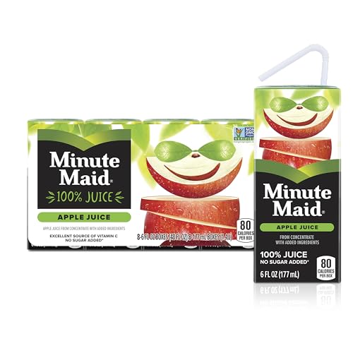 Minute Maid 6oz 8pk Apple w/ Calcium & Vitamin C