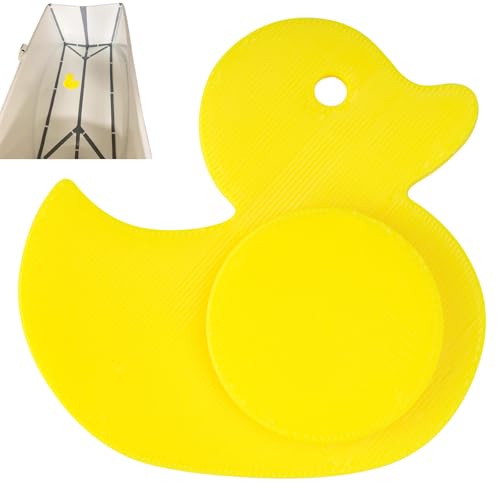 LUAATT Funny Yellow Duck Shaped Bathtub Stopper Plug,Perfect Replacement Compatible