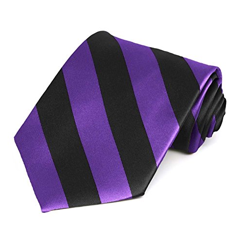 Image of tiemart Men's Striped Tie Standard Length