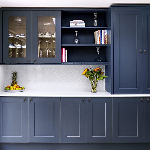Image of Ravinte 25 Pack Drawer Pulls 1-1 /4 Inch Kitchen Cabinet Knobs Solid Round Dresser Drawer Knobs Oil-Rubbed Bronze Dresser Knobs Drawer Knobs Simple Cabinet Hardware for Cupboard Drawer Pulls