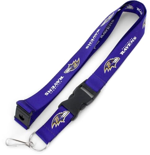 NFL Baltimore Ravens - Cordón para equipo, color morado