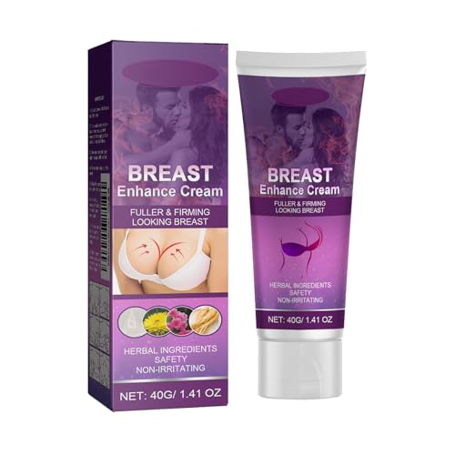 Crema de Mejora para Senos y Caderas,Crema de Levantamiento de Glúteos de Cadera,Reafirmante de Senos,Cream de Masaje de Aumento de Pecho más Nutrido y Firme,40g