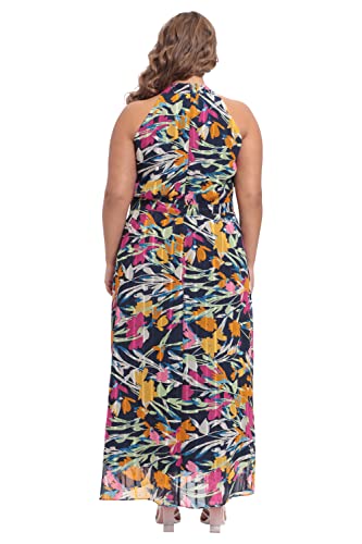 Image of Maggy London Women's Maggy London Women's Halter Neck Maxi Dress