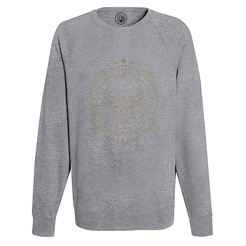 Sweat Homme Taureau Cartomancie Zodiaque et Constellation imprimé style Tarot