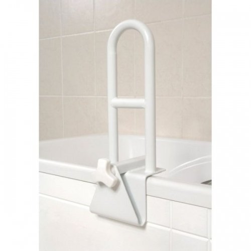 Homecraft Deluxe Bath Tub Grab Bar, Bathroom Stability Bar, Bathroom Mobility Aid for Stability and Support, Transfer Assisstant for Bathtubs, Showers, and Toilets, Portable Hand Bar, Safety Rail