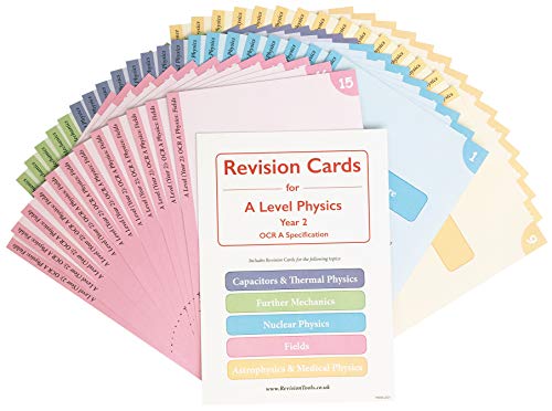 Black Dragon Revision Cards For A-Level Physics: Ocr A, Year 2