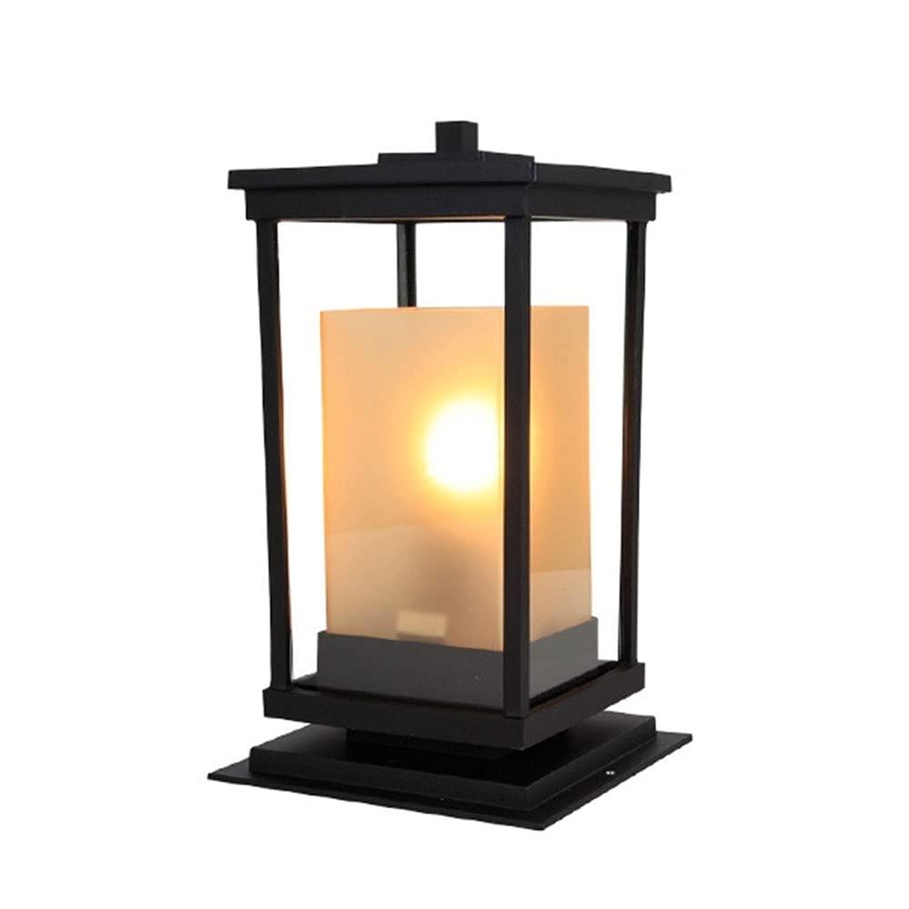 Lampadaire d'extérieur contre la rouille avec corps en aluminium IP54