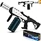 Drookaen AK Adjustable Propane Torch Gun – High-Temperature Flame Thrower for Soldering, Welding, Gardening, and Outdoor Cooking – Detachable Design, Easy to Use and Portable (Silver-Black)