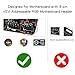 YAODHAOD 1-to-1 ARGB Extension Cable, 5V 3-Pin Addressable RGB Cable ARGB LED Sync Cable for Extending Computer PC Fans/LED Lights (3-Pin, 50CM)