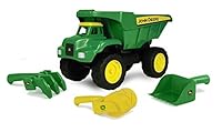 John Deere 15" Big Scoop Dump Truck with Sand Tools