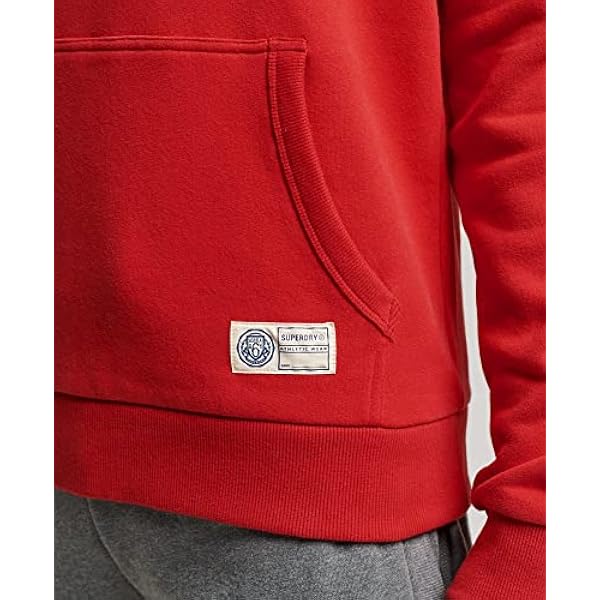 Superdry VINTAGE SCRIPT STYLE COLL HOOD heren Sweatshirt met capuchon