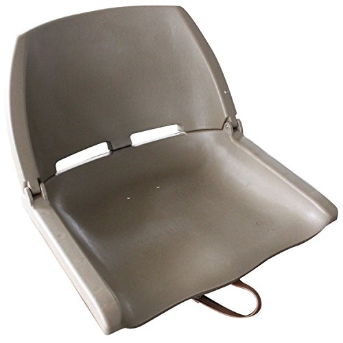 Leader Accessories Folding Boat Seat with Durable Plastic Shell
