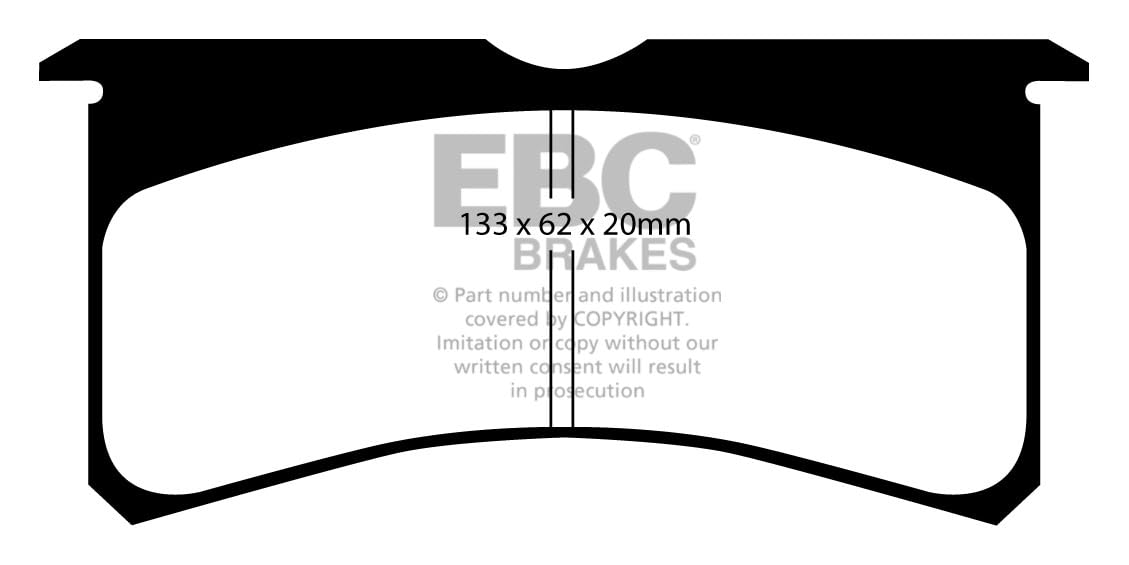 DP8037/2RPX EBC Sportowe klocki hamulcowe RP-X Racing Brakes