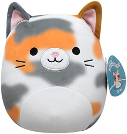 Squishmallows 8-Inch Tahoe Tortoiseshell Cat - Little Ultrasoft Official Kelly Toy Plush