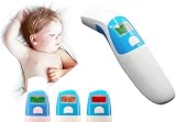 gs1 italy AEON 4 in 1 Termometro Digitale Infrarossi e Frontale Auricolari Febbre per Adulti, Bambini, Neonati