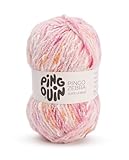 Coloris : MULTICOLORE - PINK Pingouin - Pelote de Laine Pingo Zebra - Laine à Tricoter - 24% COTON,6% LAINE,52% ACRYLIQUE,18% POLYESTER - Aiguille n°5 - Couleur PINK