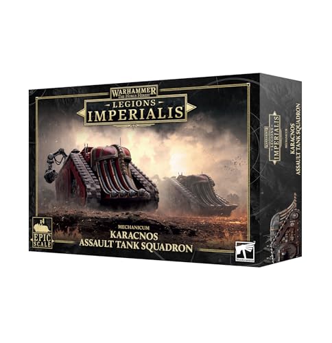 Mechanicum Karacnos Assault Tank Squad Warhammer Horus Heresy figurine Legions Imperialis