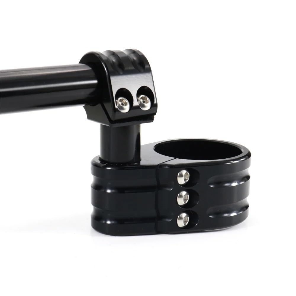 Moto Pontet Réhausseur Guidon Rehausseur de guidon universel pour guidons bracelets moto réglables 37 mm, 41, 43, 50, 53 et 55