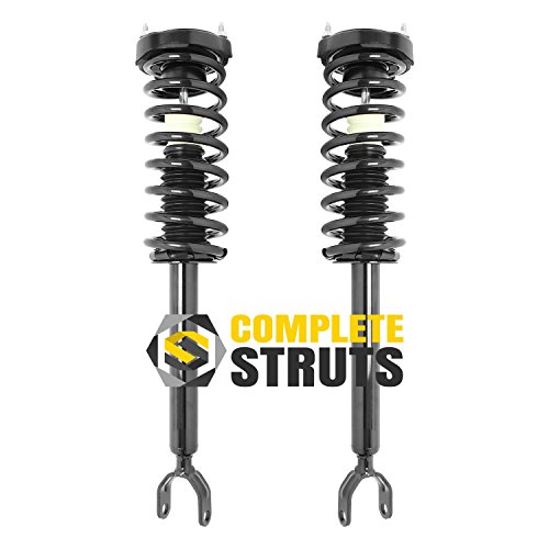 COMPLETESTRUTS Front Quick Complete Strut Assemblies with Coil Springs Replacement for 2006-2009 Mercedes E350 RWD - Set of 2