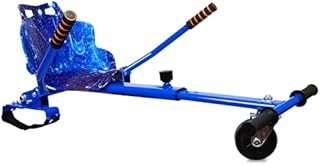 Gift Gadgets Racer Hoverkart Graffiti Galaxy Spider Camo Go Kart Hover Cart Frame Adjustable Accessory Fits For 6.5 8 10 Inch Electric Self Balance Boards (Camo Red)