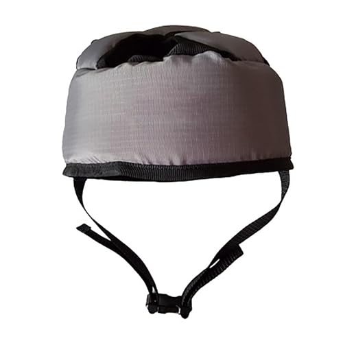 Casco anticaída para Personas Mayores, Protector de Cabeza Ajustable, Gorra de Seguridad anticolisión y anticaída para Personas Mayores y Hombres y Mujeres(Color:Sin protección para los oídos)