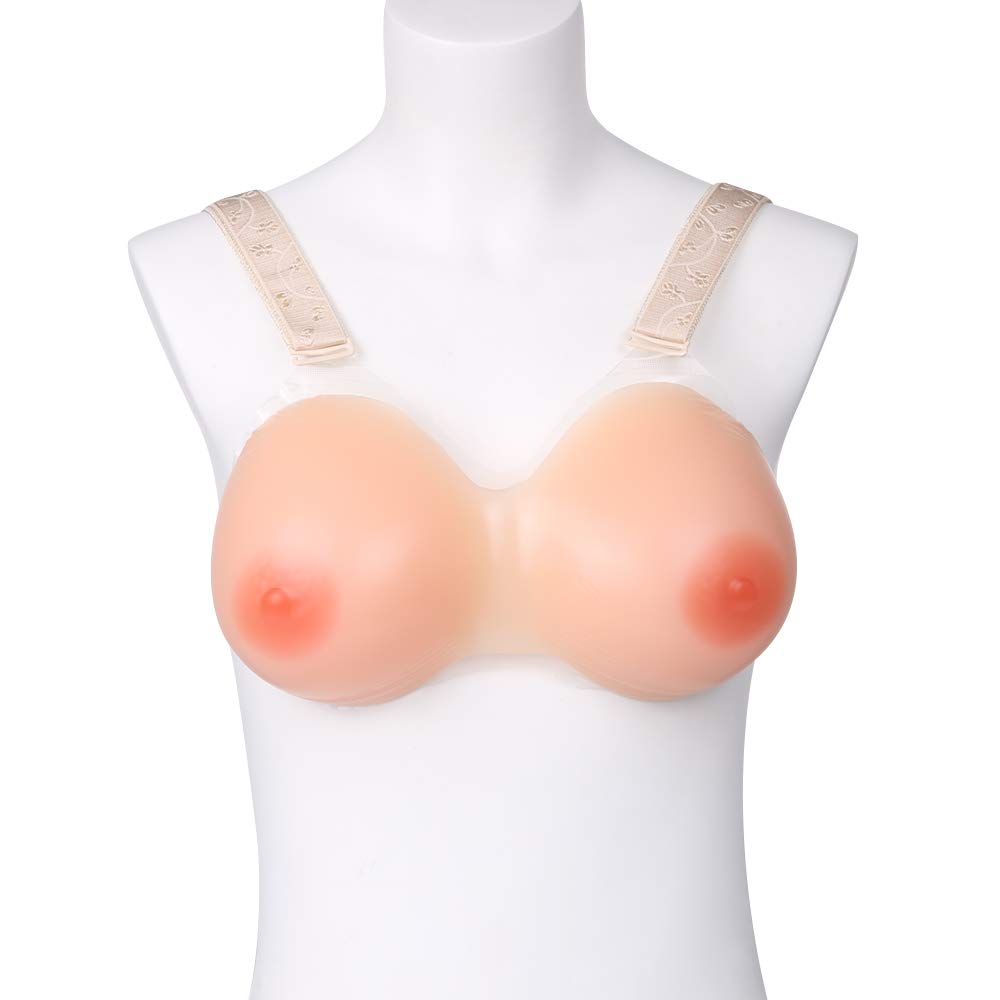 Pechos De Silicona, Falsos Realistas Con Tirantes Ajustables, Rellenos Sujetador For Mastectomía, For Travestis