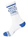 Gumball Poodle Nice Jewish Girl One Size Crew Socks, White, 6 x 8
