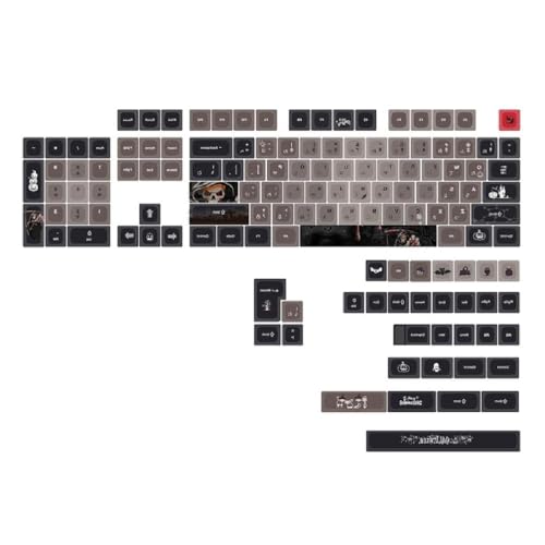 Touches de clavier usées ? Changez pour le kit PBT Halloween XDA 137 touches