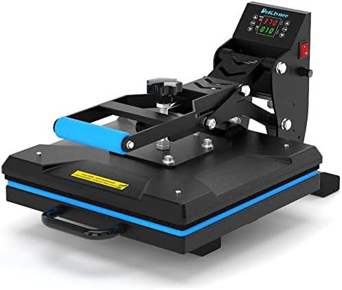 15“x15" High Pressure Heat Press Machine for T Shirts, Digital Industrial Sublimation Printer for Heat Transfer Vinyl